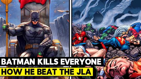 what are batman's contingency plans for the justice league|Batman's Biggest Contribution to Suicide Squad: Kill .